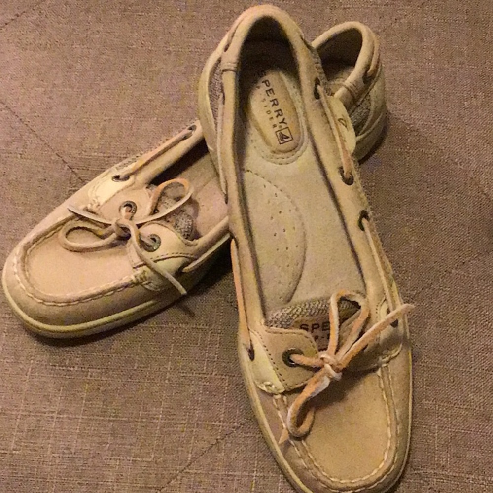 Tan loafers